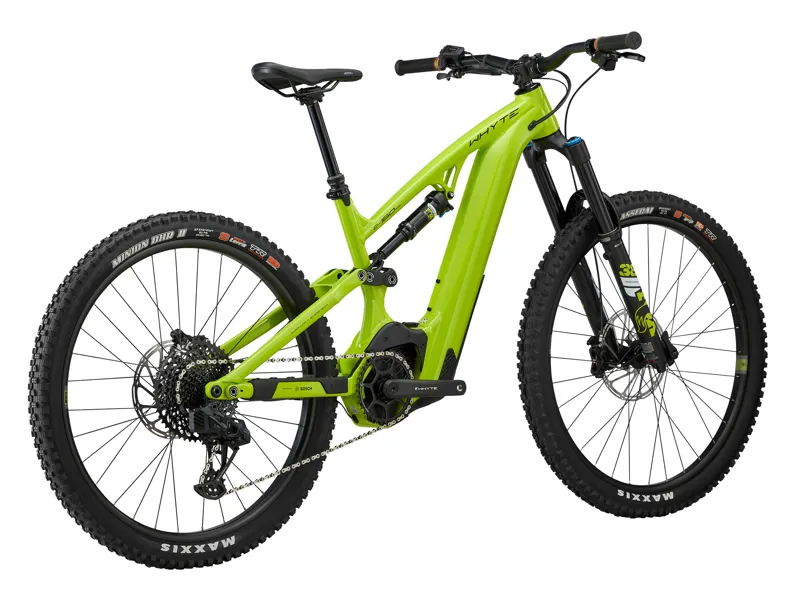 Whyte E-160 RS Mx Electric Mountain Bike 2023 in Lime Green-7